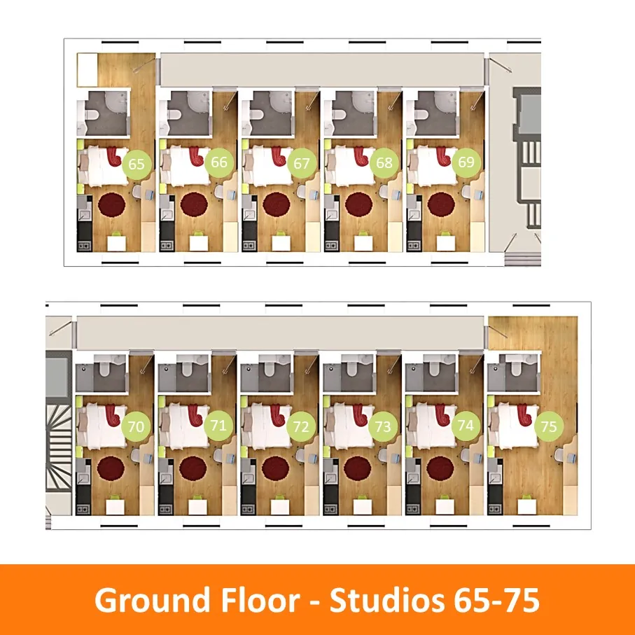 Floor Plan - Courtyard Block C